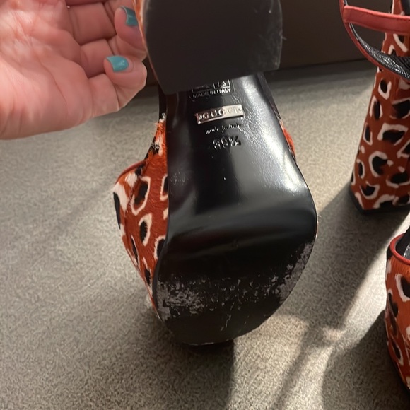 Gucci platform sandals - Picture 5 of 9